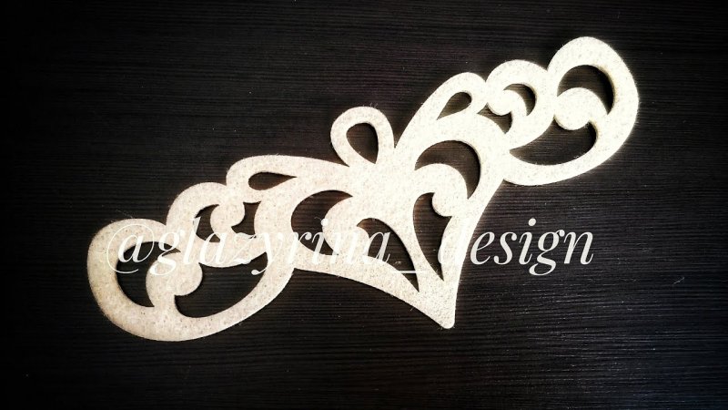 Лекало диадемы