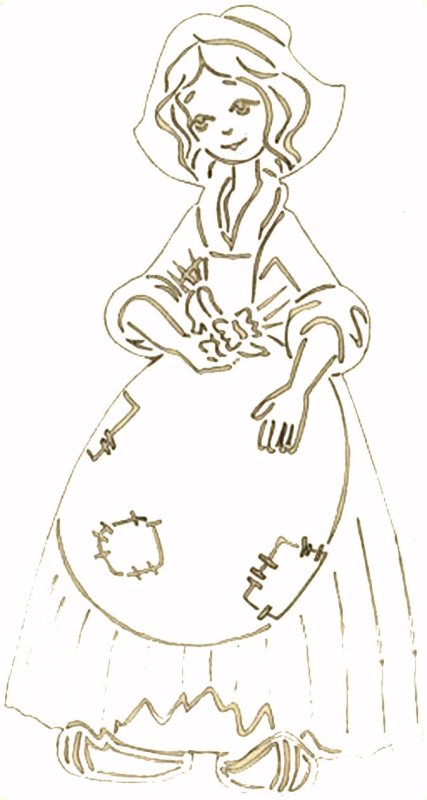 Вытынанка сказочные герои