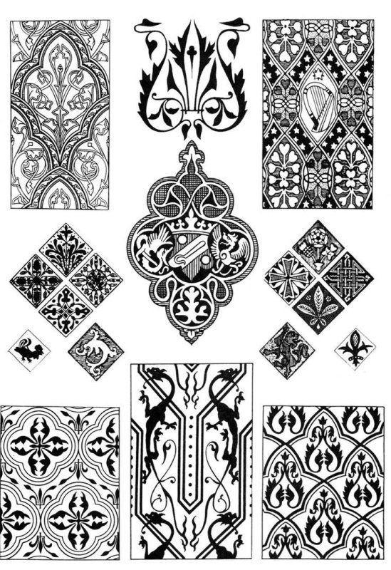 Масверк Готический орнамент