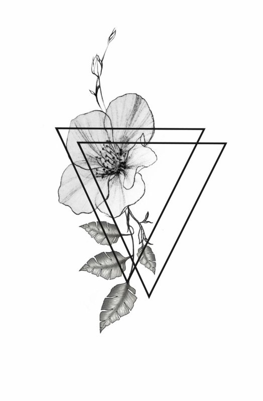 Эскизы тату Минимализм