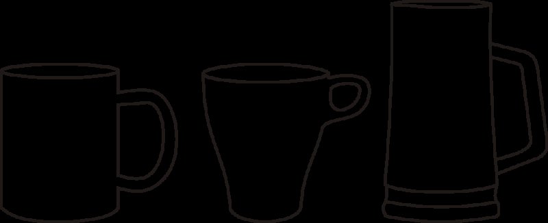 Контур кружки