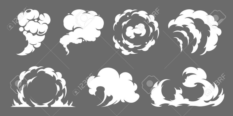 Стилизованный дым