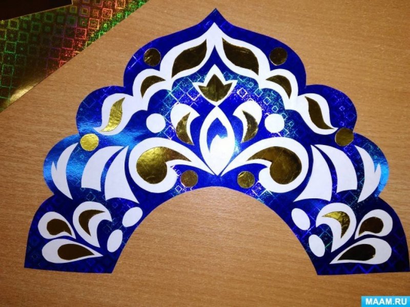 Кокошник макет