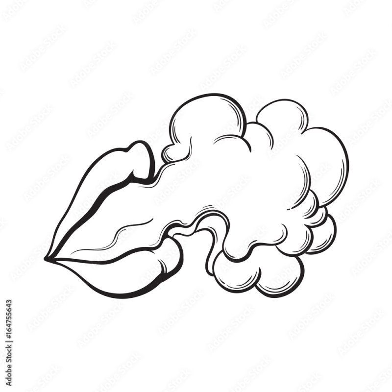 Мультяшный дым