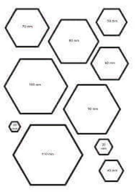 Схема Гексагон пэчворк