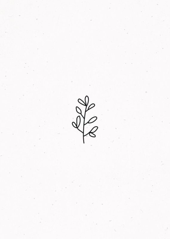 Минималистичные рисунки