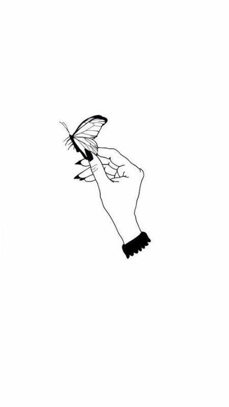 Чорнбелие рисунки