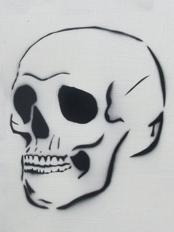 Череп для рисования