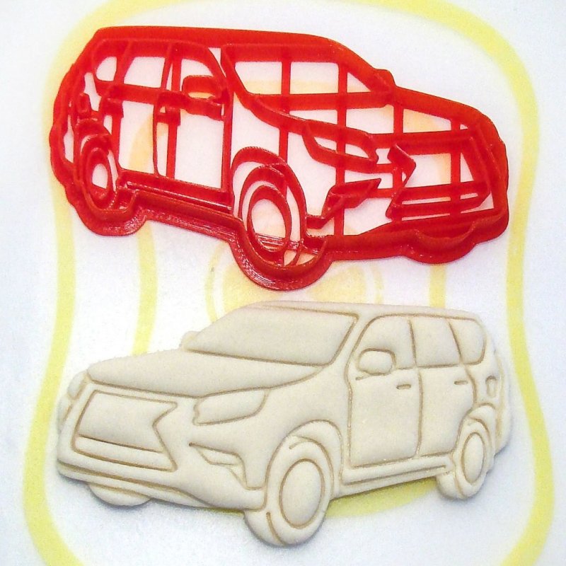 Трафарет для пряника машина