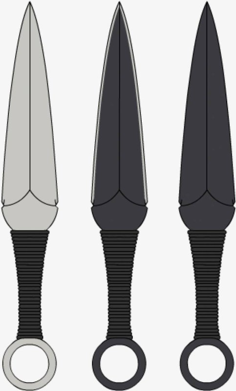 Ножи из стандоффа 2 кунай