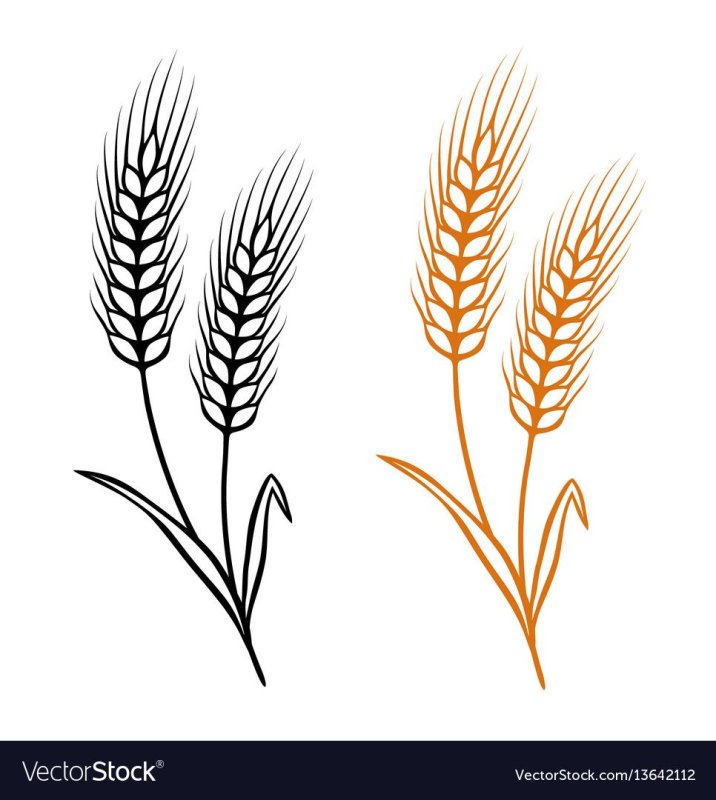 Колосок для вырезания