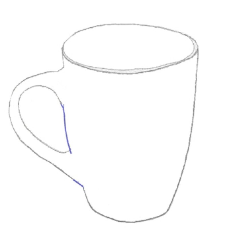 Трафарет кружки для рисования