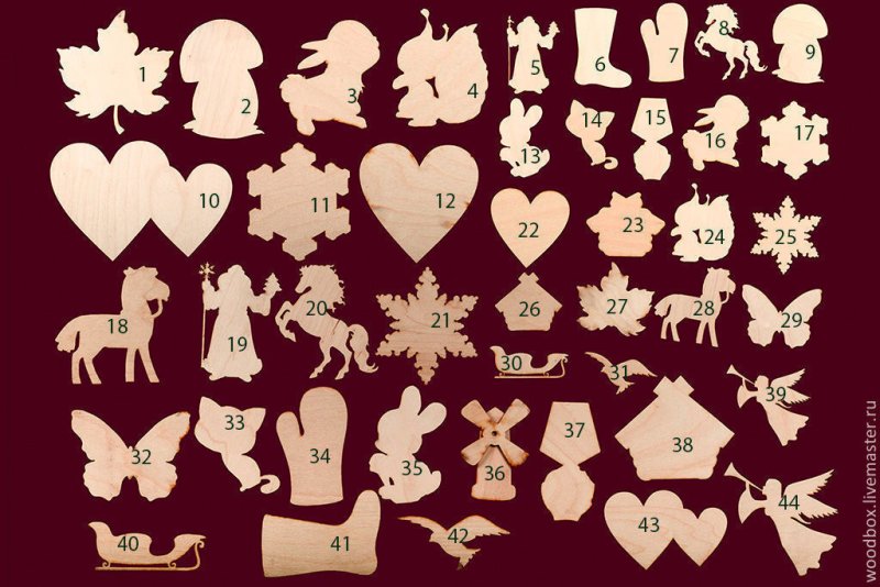 Фигуры из фанеры