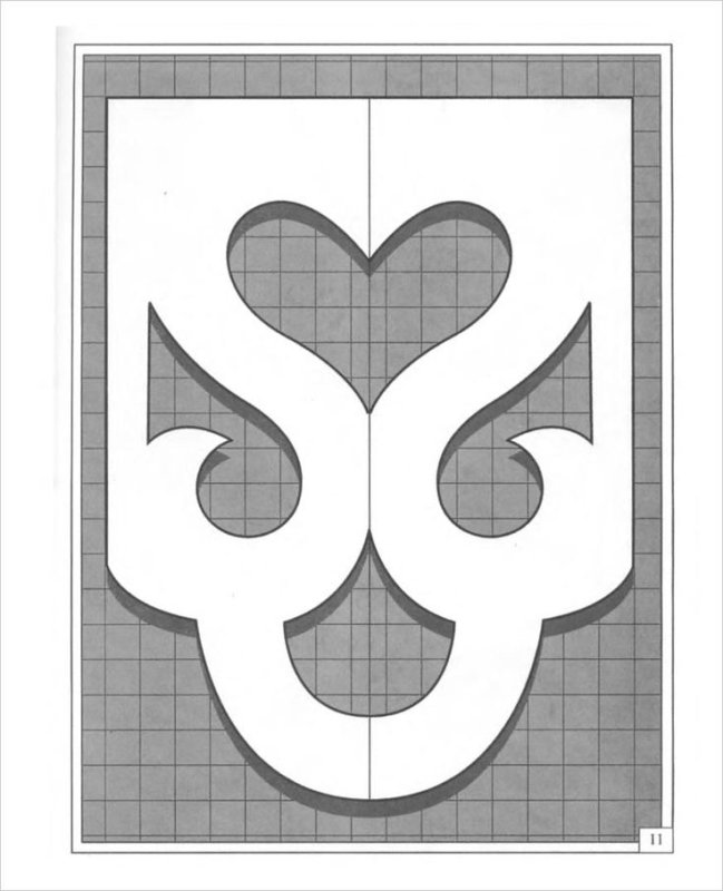 Трафареты для наличников из дерева