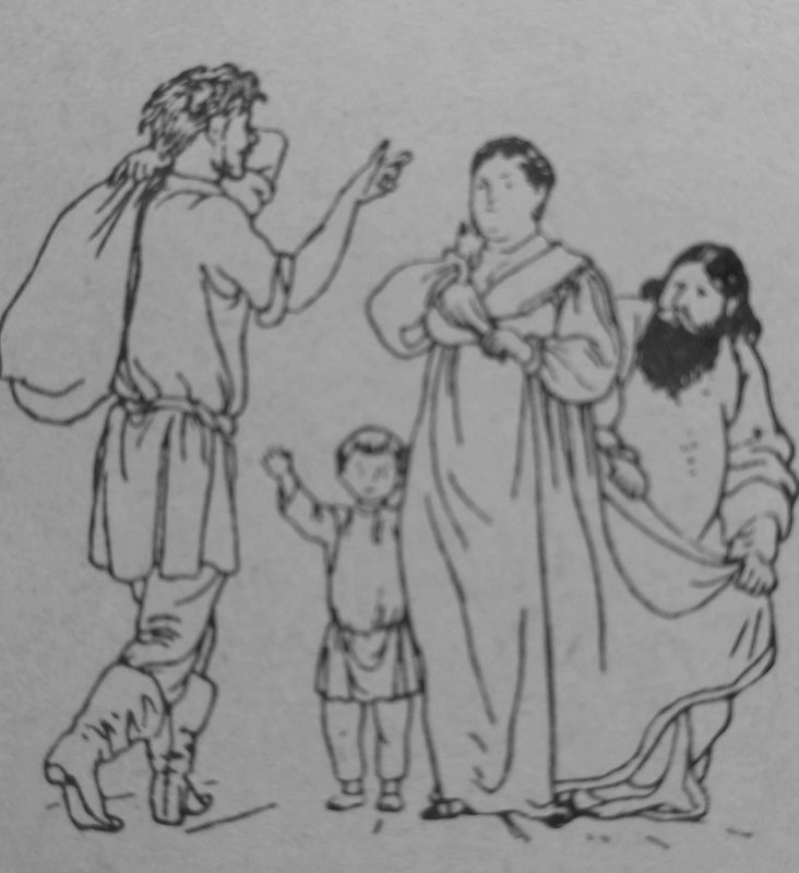 Сказка о попе и работнике его Балде разукрашка