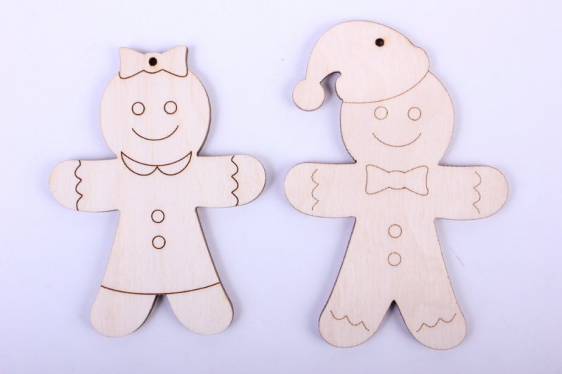 Плоские игрушки из дерева