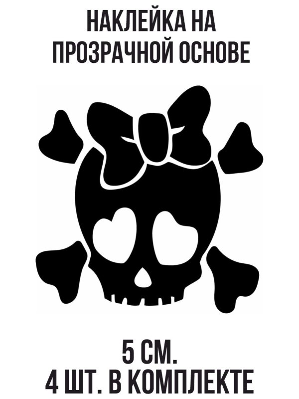 Череп трафарет