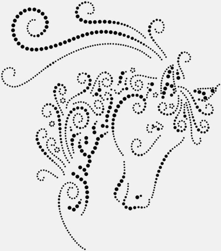 Узоры для точечной росписи