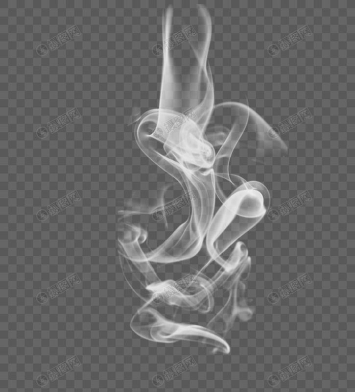 Дым трафарет