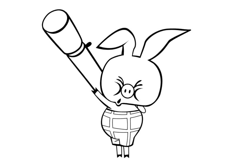 Пятачок из Винни пуха Советский