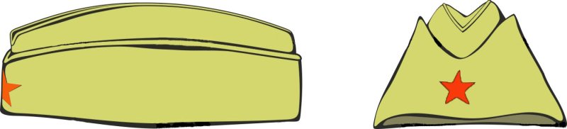 Солдатская пилотка