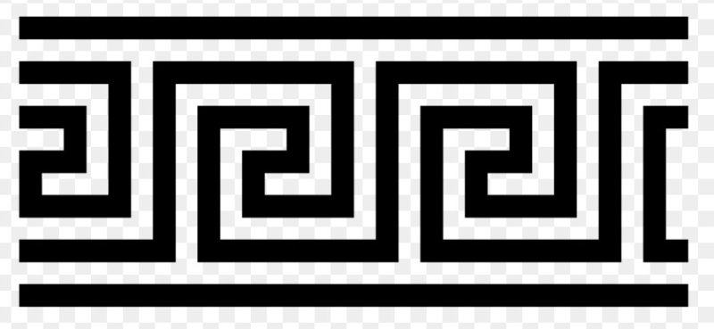 Древнегреческий узор Меандр