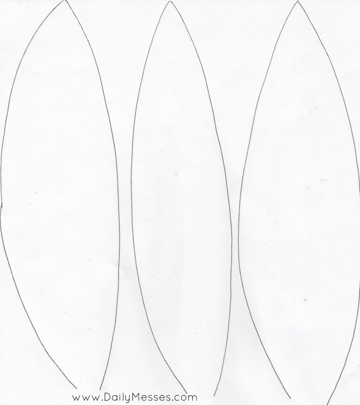 Перо трафарет