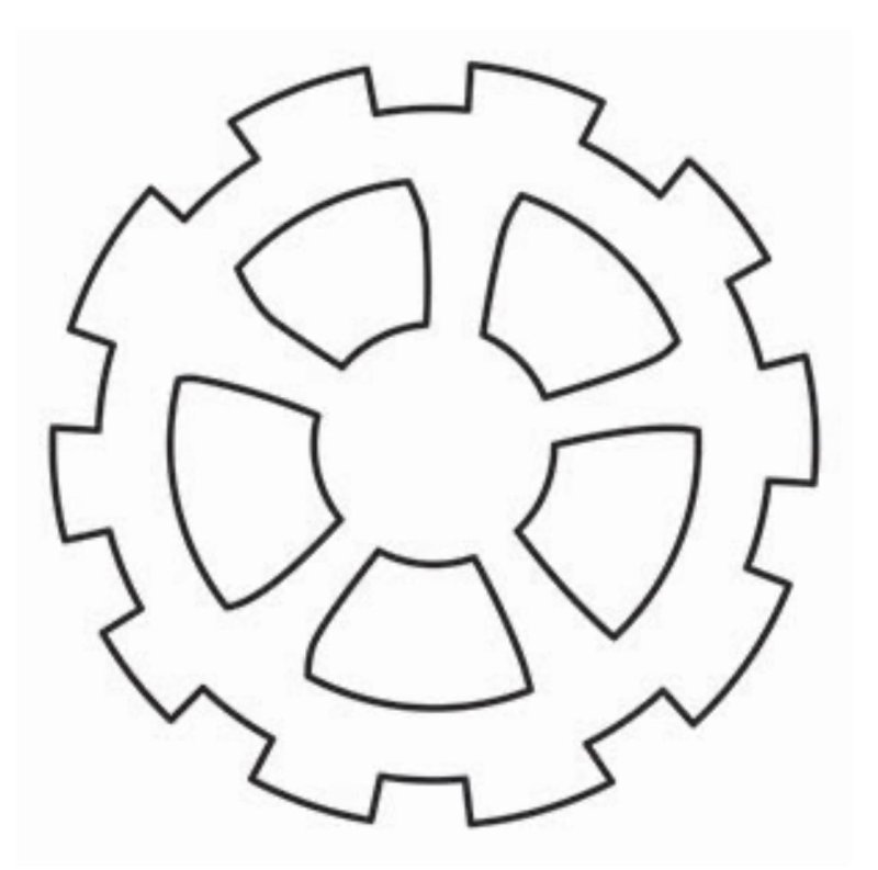 Шестеренки для распечатки