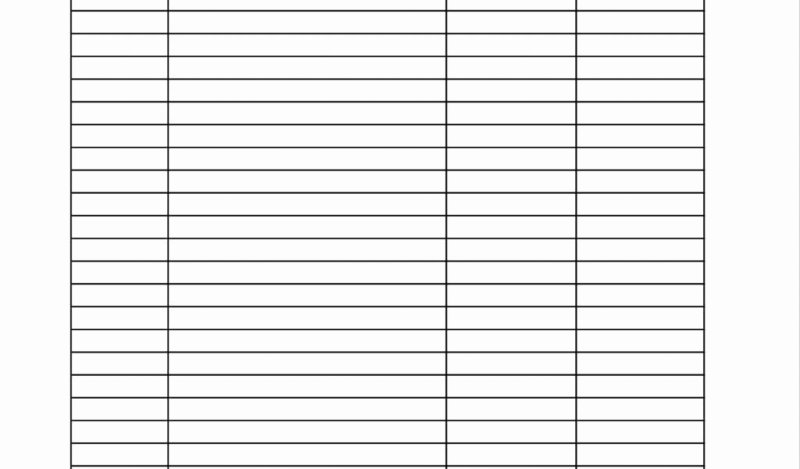 Пустая таблица 2 столбца