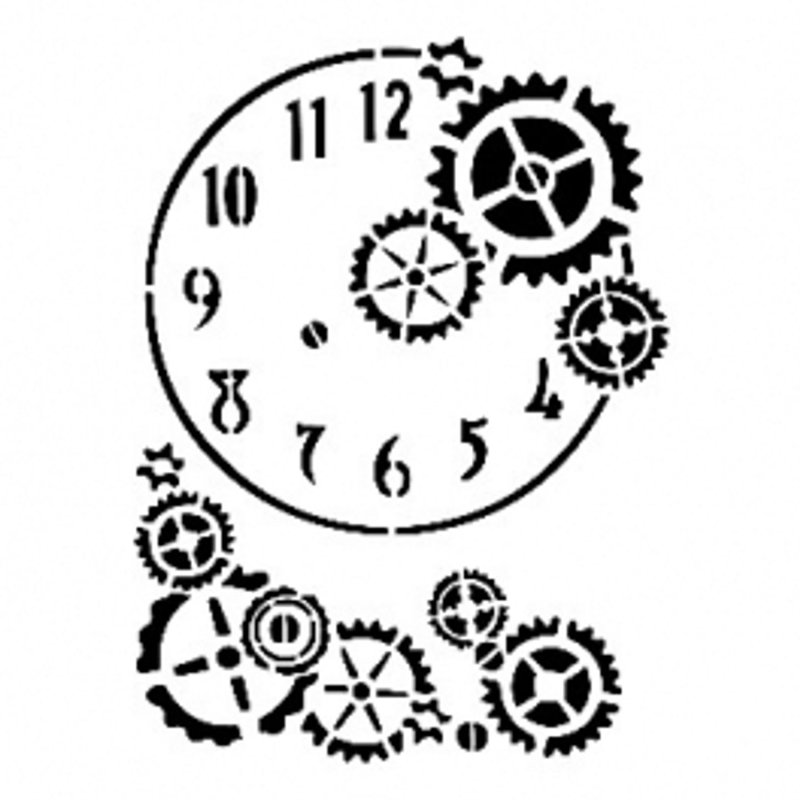 Часы с шестеренками