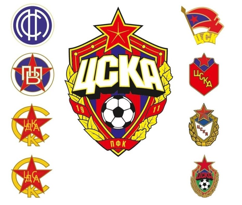 Герб футбольный клуб ЦСКА