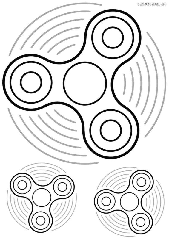 Трафарет СПИННЕРА