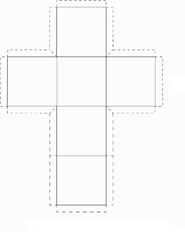 Схема Куба для склеивания