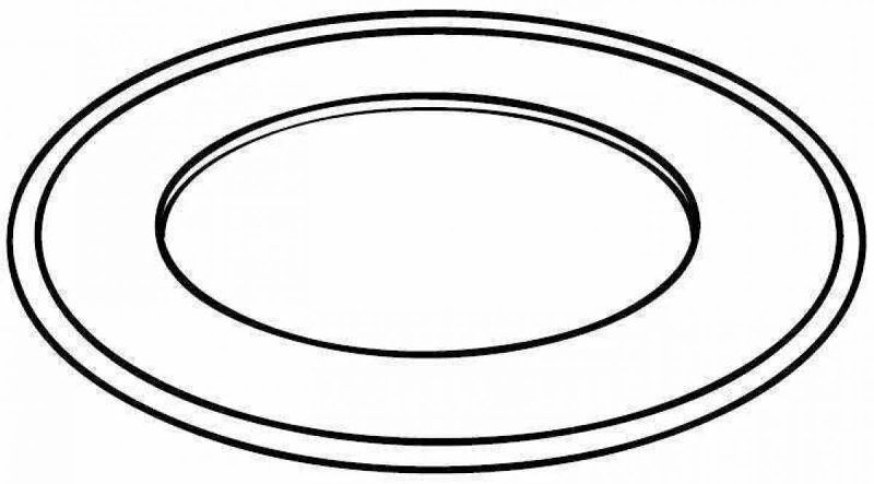 Блюдце раскраска