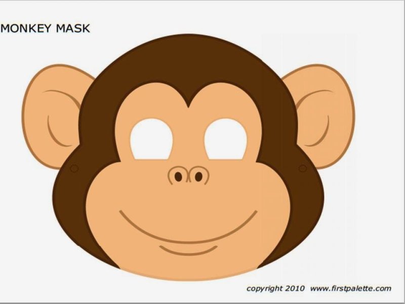 Маска обезьяны