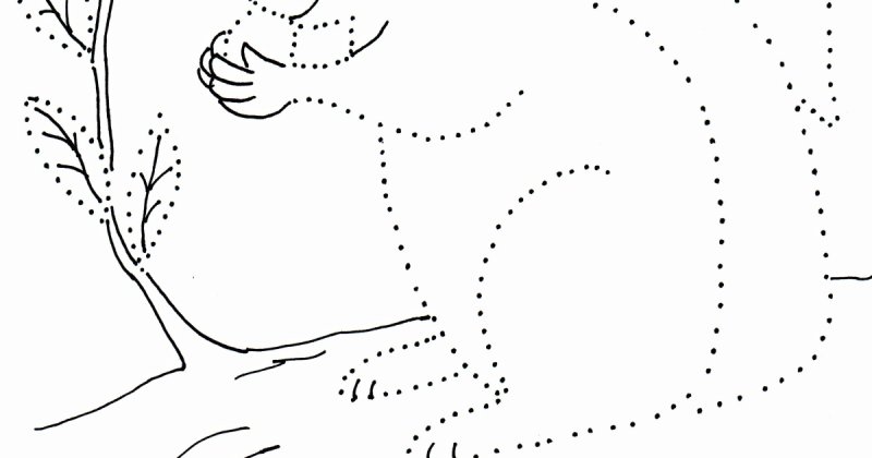 Рисование по точкам для детей