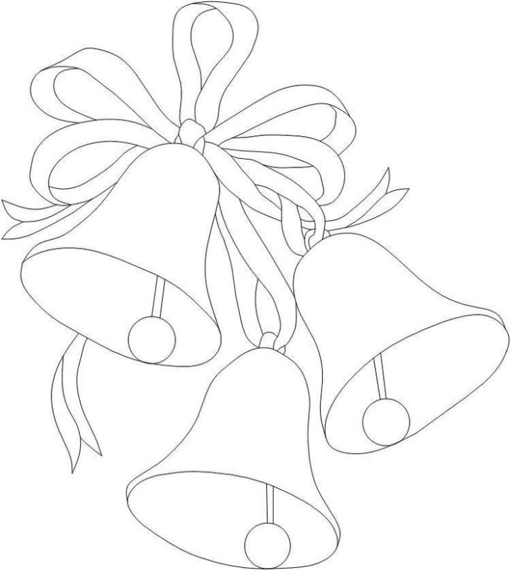 Трафарет "колокольчики"