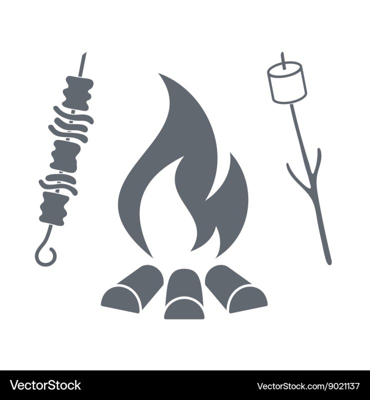 Трафарет шашлык