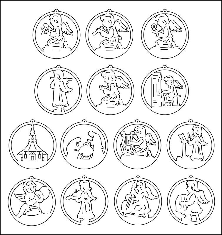 Трафарет "знаки зодиака"