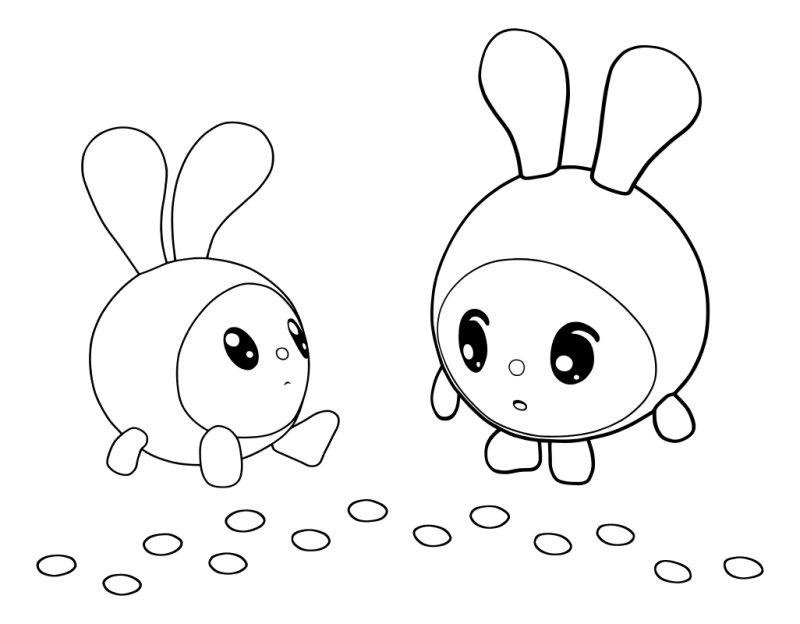 Раскраски Малышарики хорошего качества