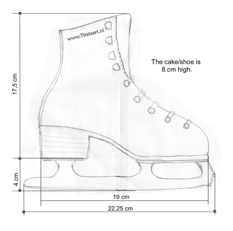 Выкройка чехлы на коньки