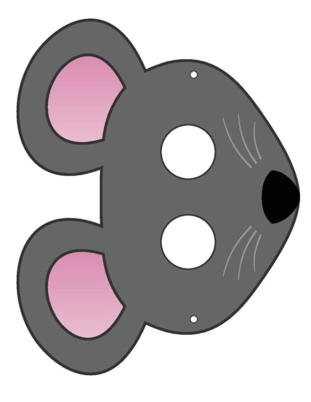 Маска мышки для детей