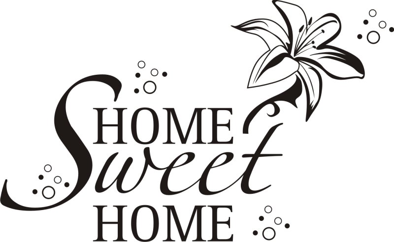 Трафарет Свит хоум