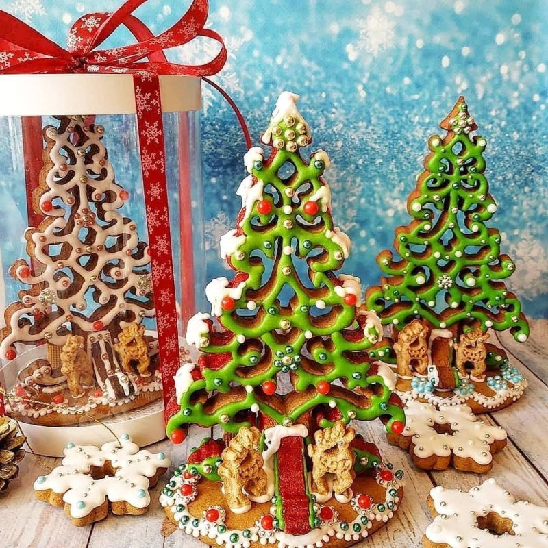 Елочка из пряников