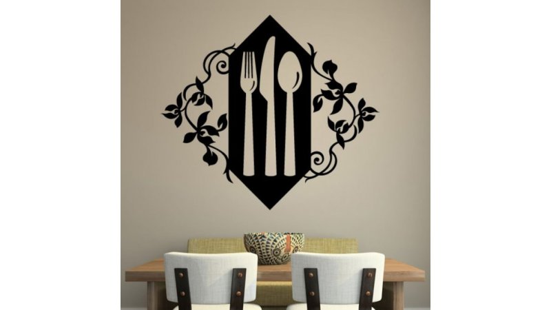 Трафареты для декора кухни