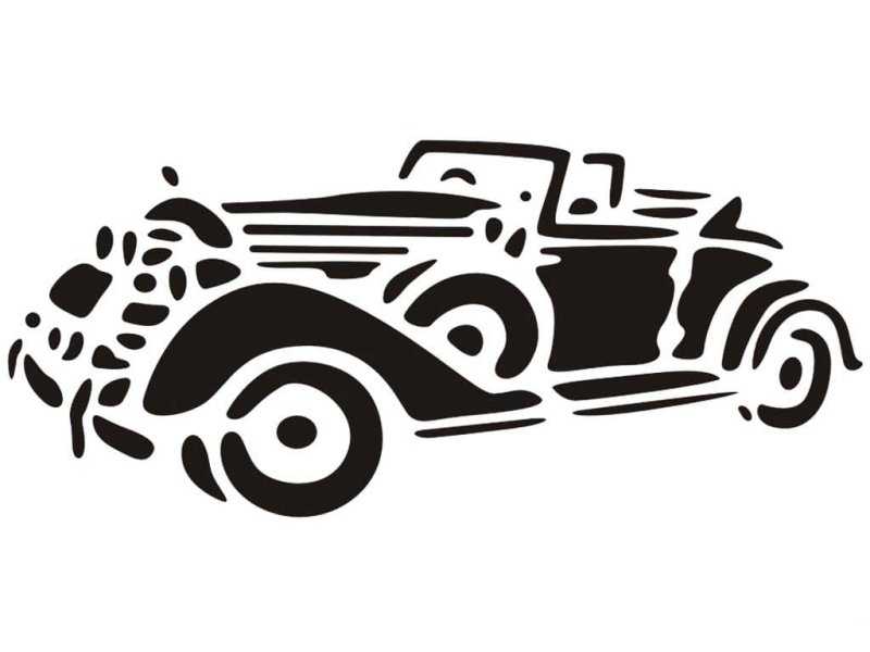 Трафарет машинки для вырезания