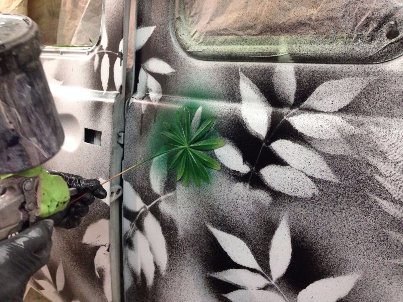 Покраска в камуфляж