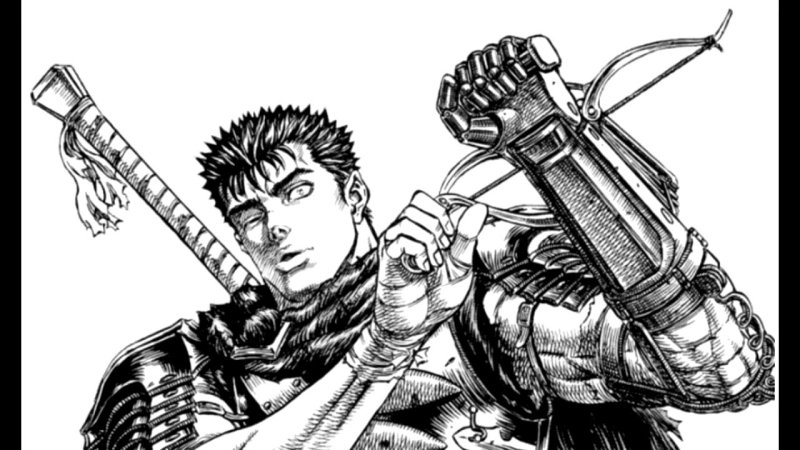 Гатс Берсерк Манга