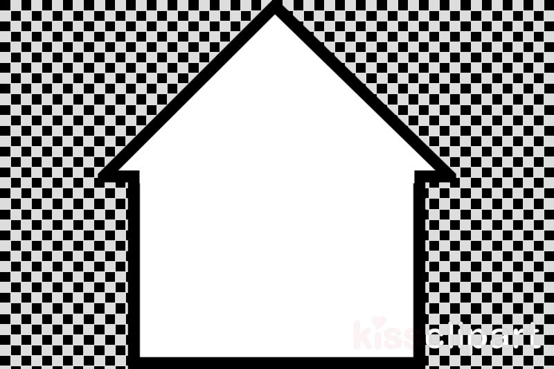 Домик контур