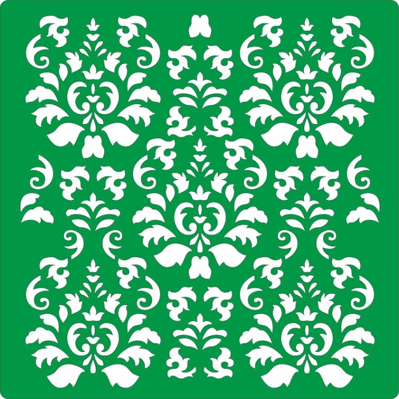 Трафарет на клеевой основе